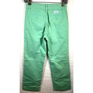 Vineyard Vines By Shep & IanPants Girls Size 10 Chino  Green Flat Front Straight